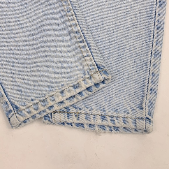 Vintage Lee Light wash denim tapered Jeans Size 7 medium Cotton Retro - Picture 8 of 16
